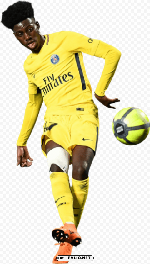 timothy weah Alpha channel PNGs