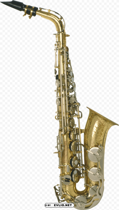 saxophone Isolated Design Element in Clear Transparent PNG