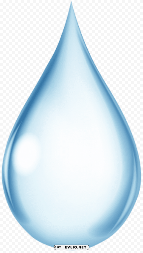water drop transparent ClearCut Background Isolated PNG Art