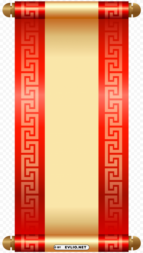 chinese scroll HighQuality Transparent PNG Isolated Object