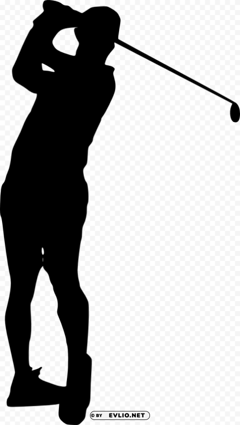 golfer silhouette Free download PNG images with alpha channel