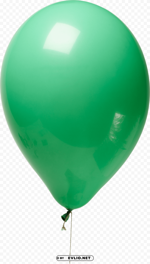 green balloon PNG images with no fees