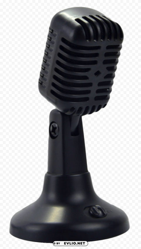 Podcast Microphone PNG Isolated Object with Clarity