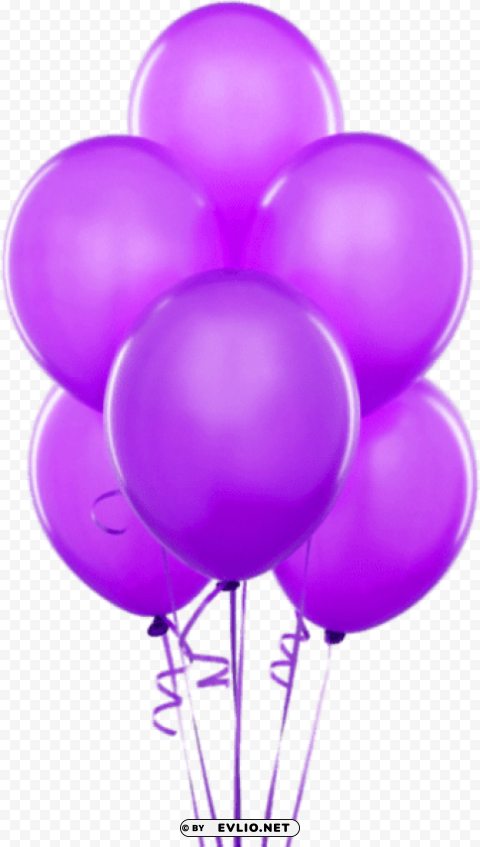 purple balloons PNG images with transparent canvas compilation