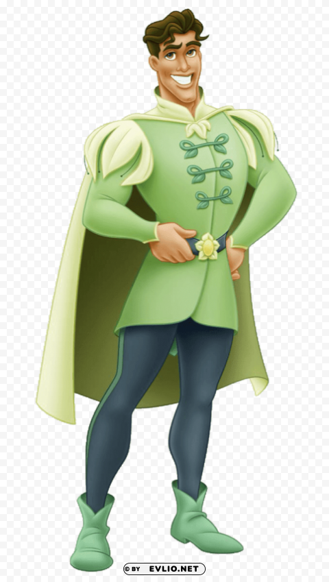 prince naveen wearing cape PNG images with clear alpha channel