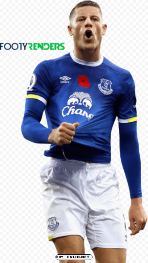 ross barkley Isolated Artwork on HighQuality Transparent PNG
