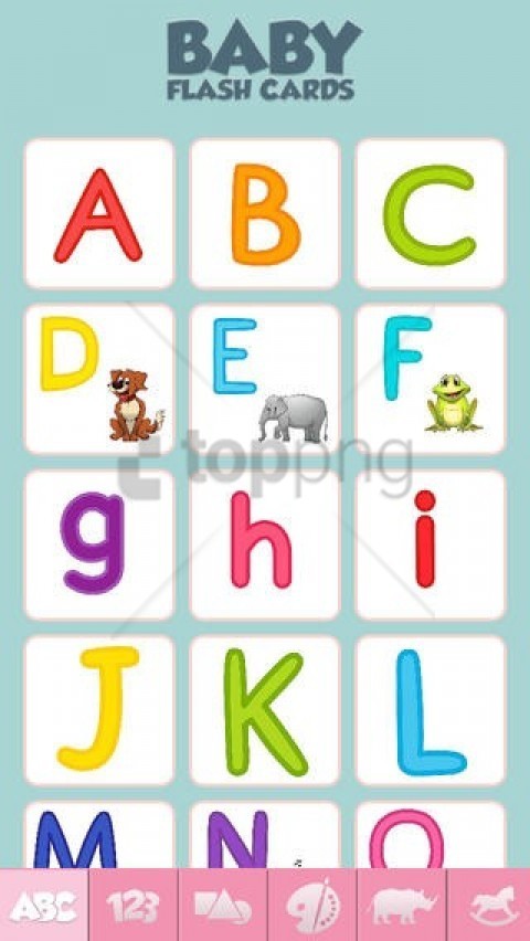 abc colors PNG for online use