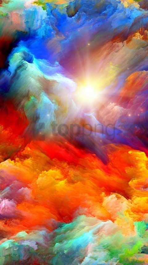 colorful art colors PNG images with transparent canvas