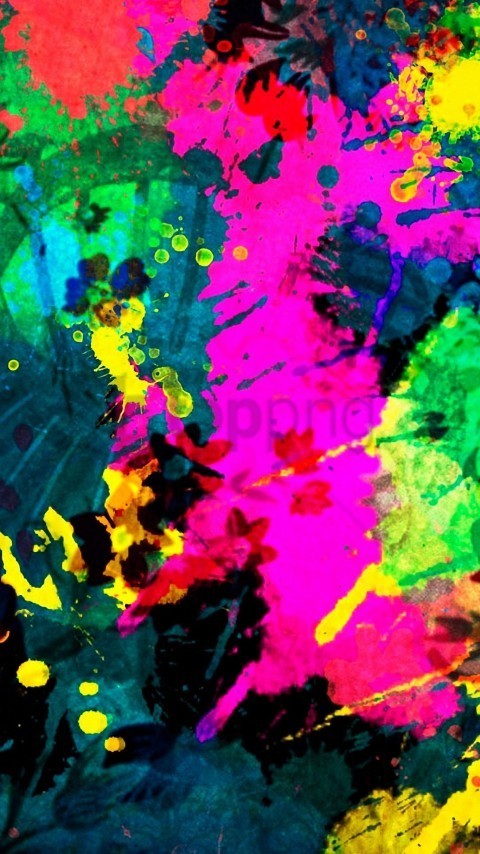 colorful paint splash wallpaper PNG pictures without background