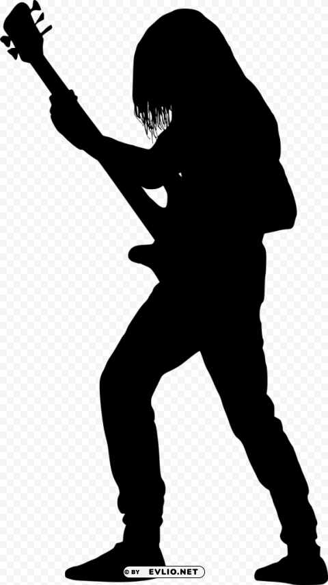 Electric Guitar Player PNG images with cutout