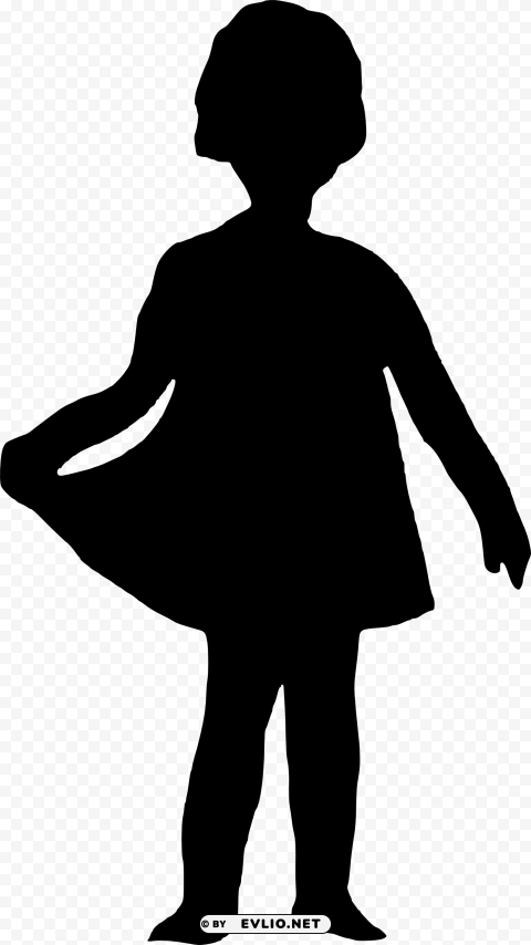 Transparent girl silhouette Transparent PNG art PNG Image - ID d9d20d00