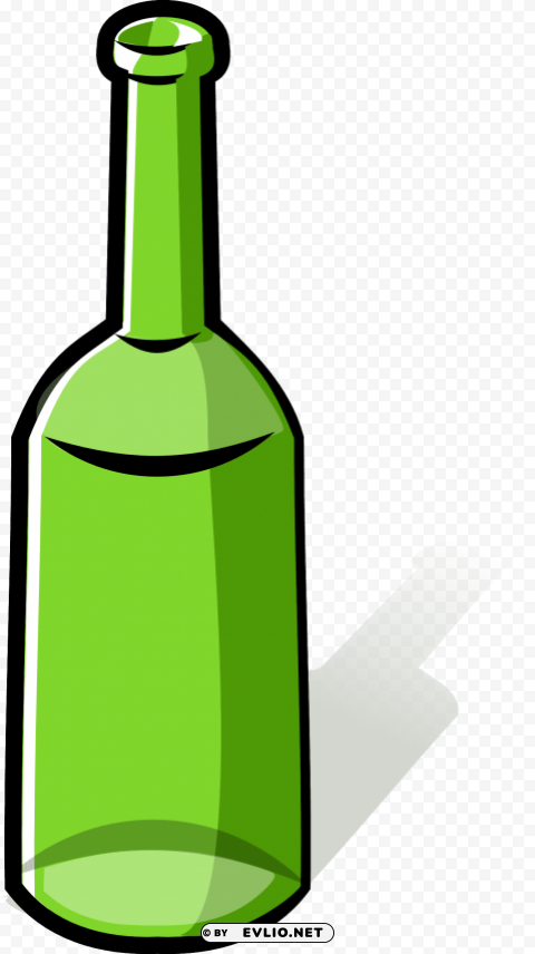 green bottle PNG images with no background essential