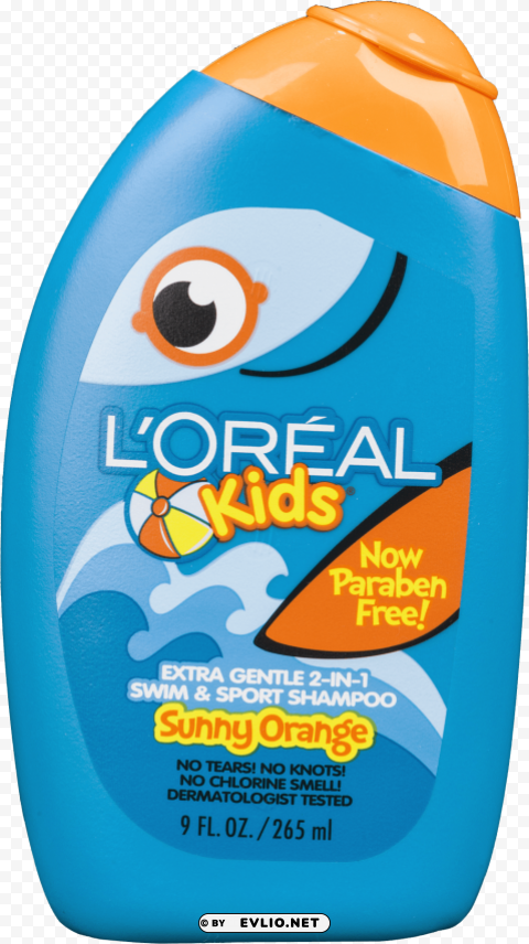 loreal kids shampoo Isolated Object on Transparent PNG