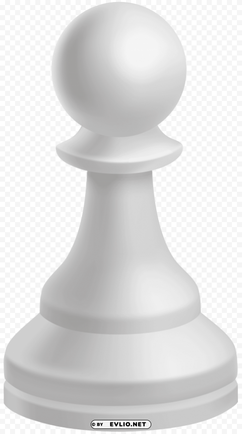 pawn white chess piece PNG files with alpha channel assortment
