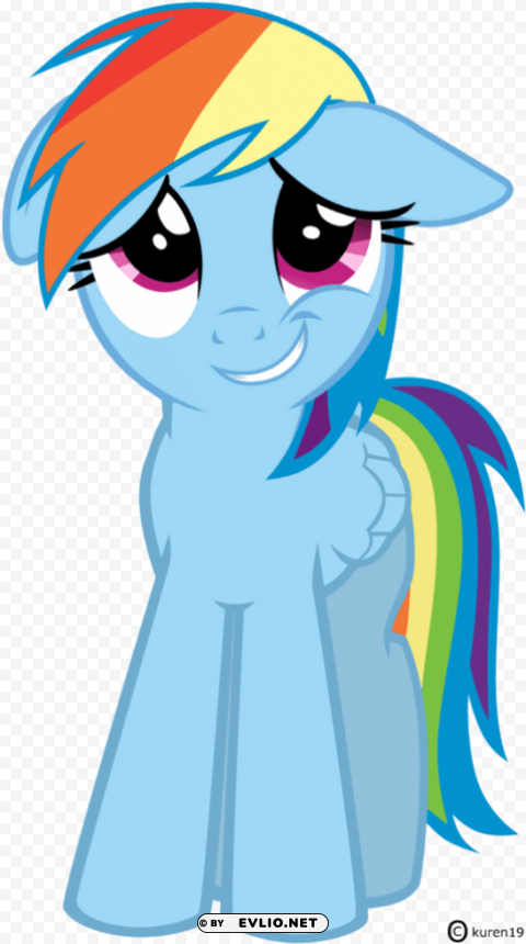 rainbow dash Clear Background PNG with Isolation