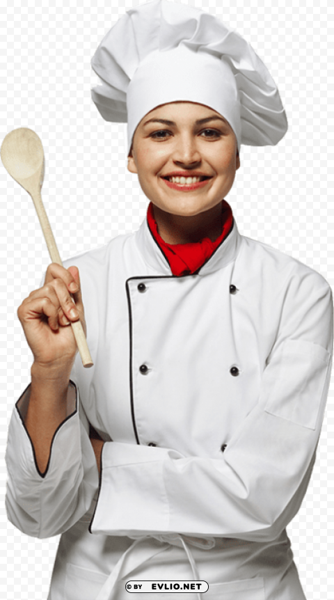 Indian Female Chef Isolated PNG Image With Transparent Background