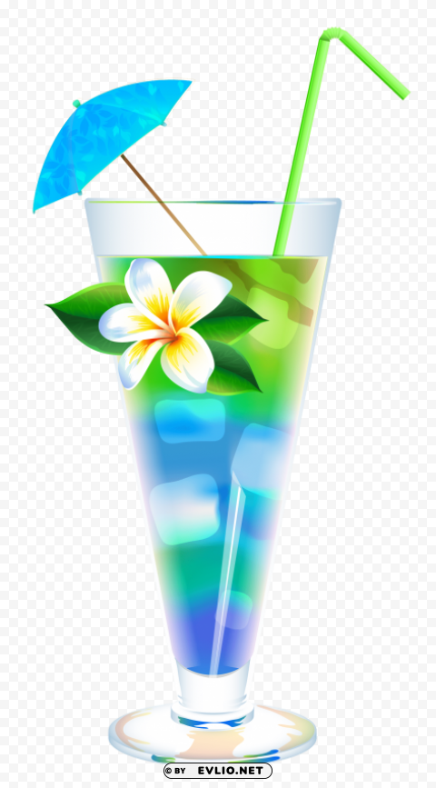 cocktail PNG Graphic with Transparency Isolation