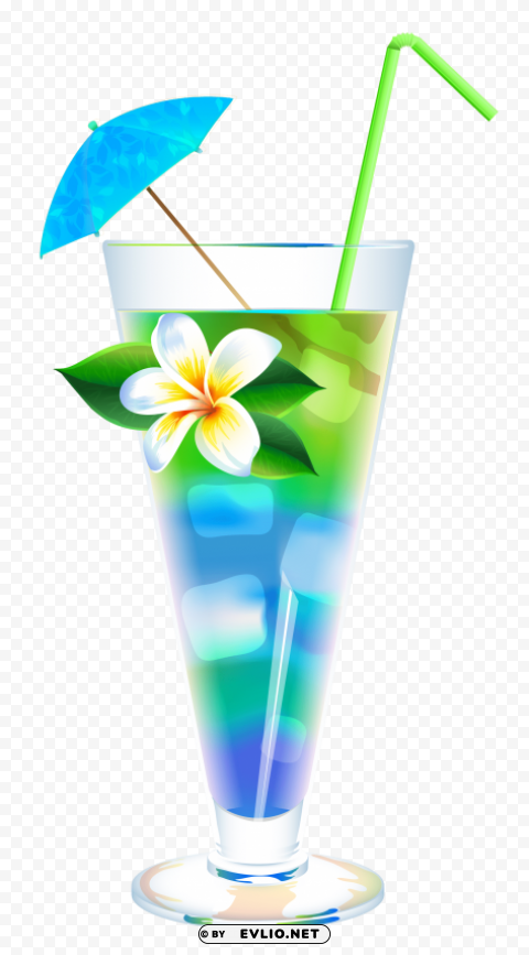 Cocktail PNG Graphic With Transparency Isolation