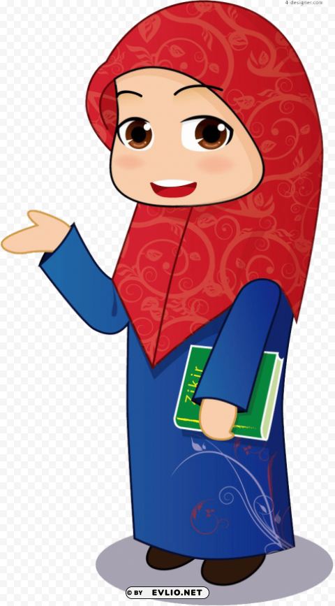 Quran Boy Transparent Background Isolated PNG Design Element