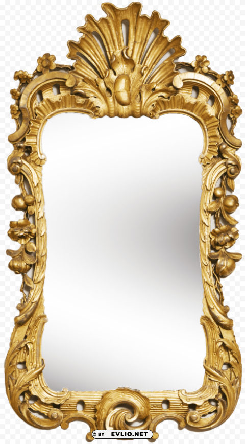 mirror ClearCut Background PNG Isolated Subject