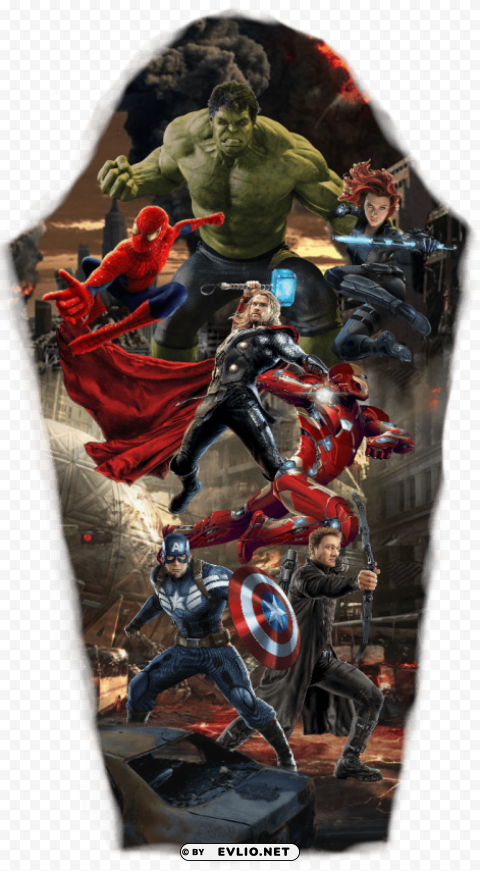 Avengers Sleeve Tattoo Designs Transparent Graphics