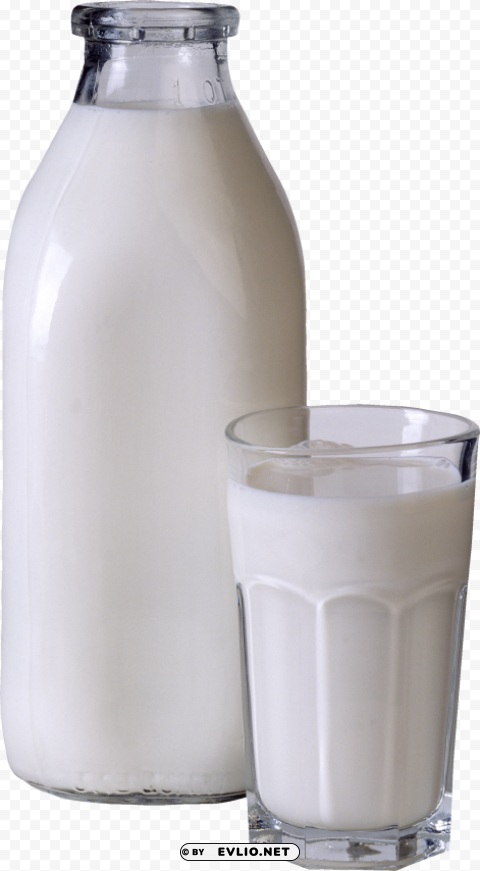 milk Clear Background PNG with Isolation