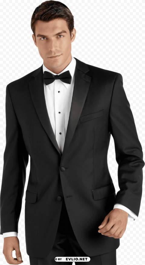 black suit PNG images for graphic design