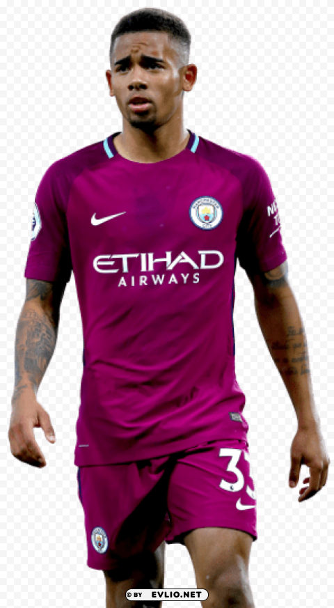 gabriel jesus PNG Image with Clear Isolation