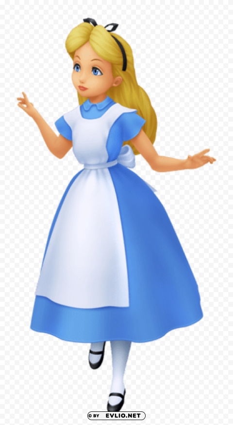 transparent alice cartoon PNG graphics with clear alpha channel selection