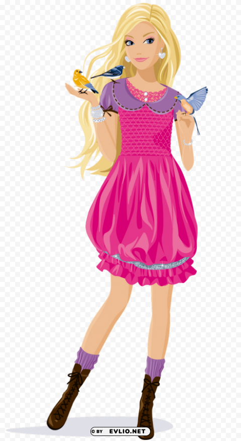 barbie Isolated PNG Item in HighResolution
