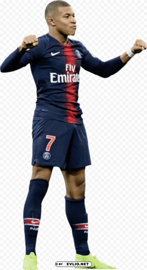 kylian mbappé PNG for Photoshop