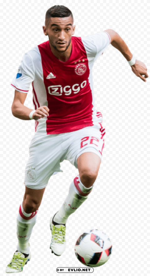 hakim ziyech Isolated Item in Transparent PNG Format