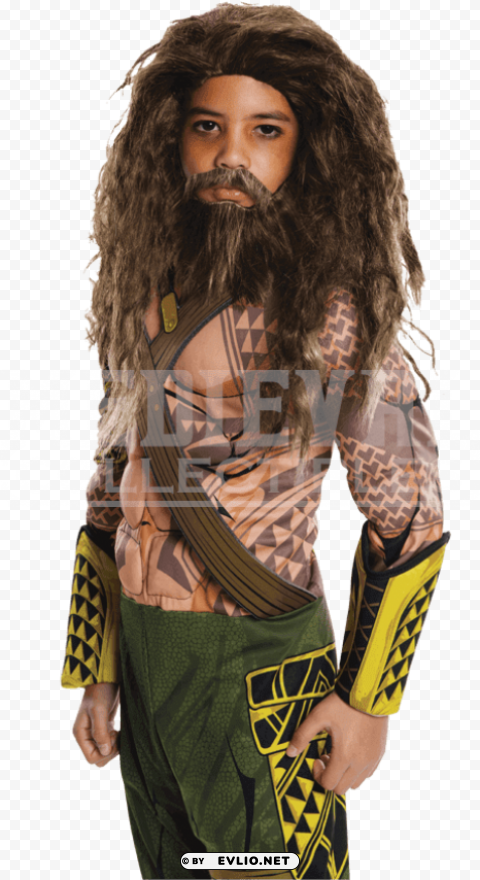 aqua man costume kids Isolated Icon in Transparent PNG Format