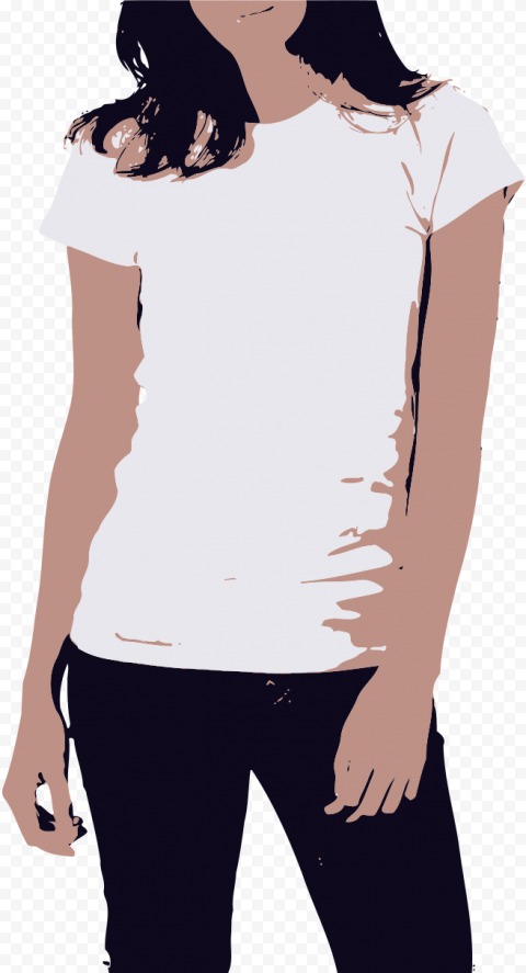 women's white t-shirt image - white t shirt women PNG transparent backgrounds