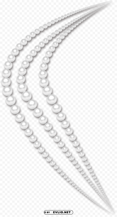 pearl string PNG with Isolated Object clipart png photo - cf45fc61