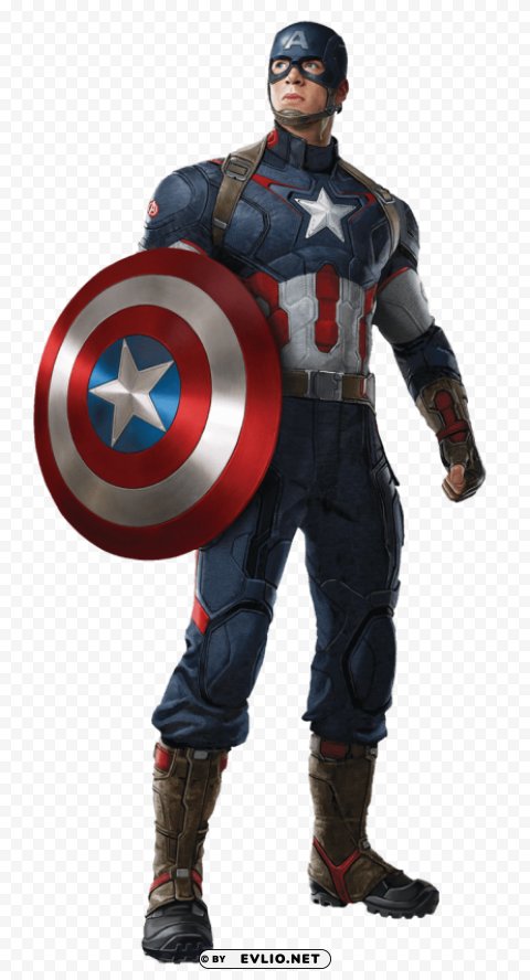 rogers the avengers Transparent PNG Artwork with Isolated Subject