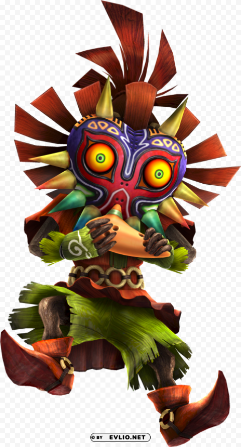 skull kid Isolated Element in HighResolution Transparent PNG