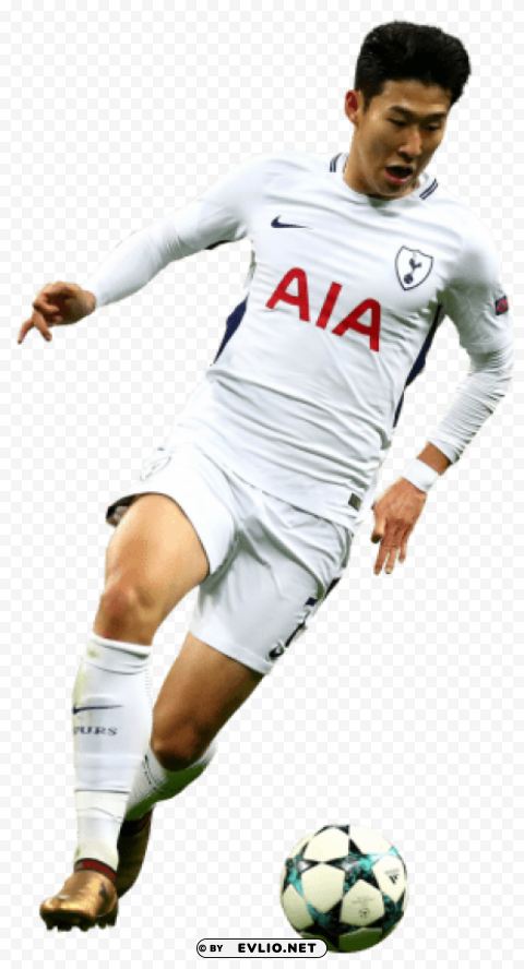 Download son heung-min Clear Background PNG Isolated Item png images background ID 2892286d