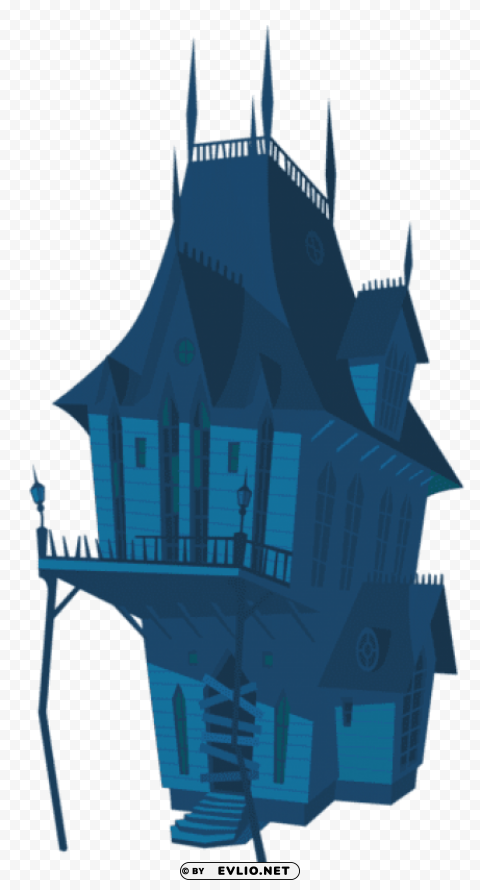  halloween house Isolated Element on Transparent PNG png images background -  image ID is fee170cf