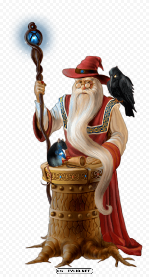  wizard Transparent background PNG clipart