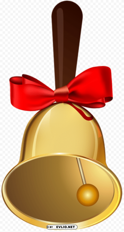 gold bell HighQuality PNG Isolated on Transparent Background