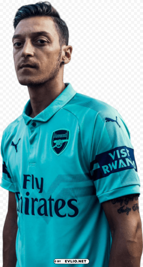 mesut Ãzil Transparent Cutout PNG Isolated Element