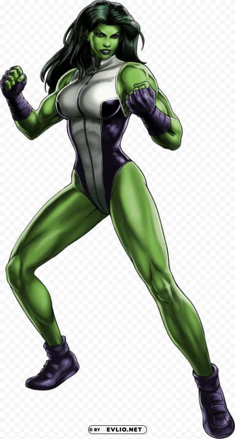 she hulk marvel xp High-definition transparent PNG