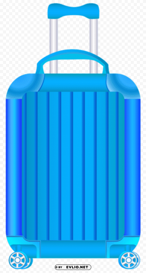 blue trolley suitcase Free PNG images with transparent backgrounds