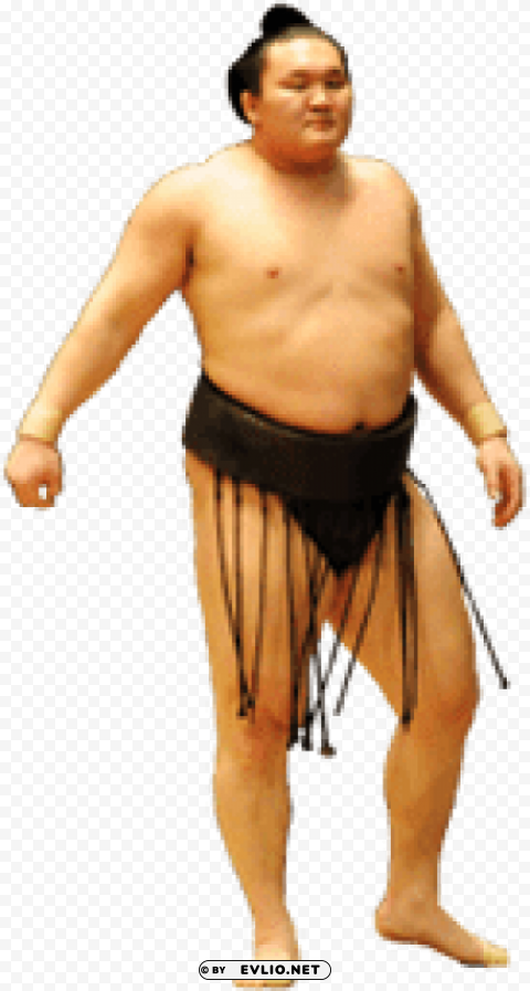 sumo wrestler standing Clear PNG graphics free