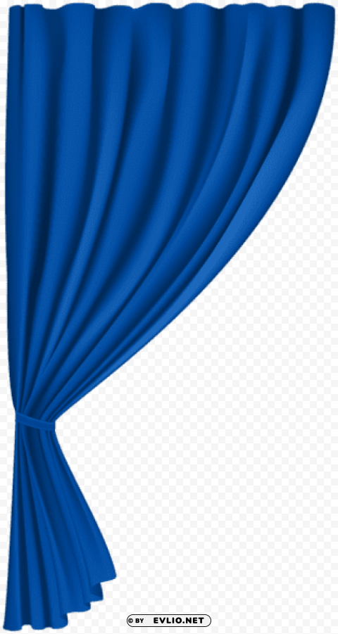 curtain blue PNG images with no background comprehensive set