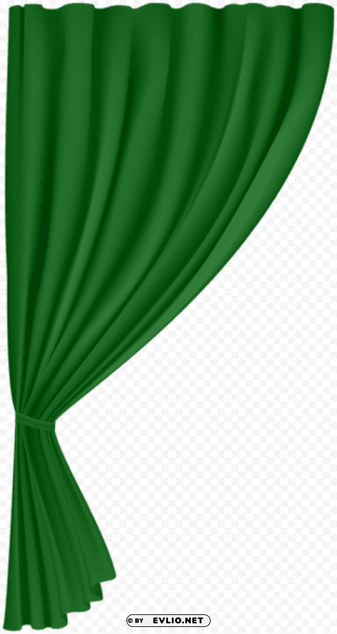 curtain green PNG images with no fees