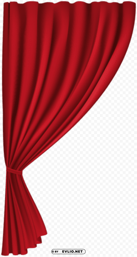 curtain red PNG images with no attribution