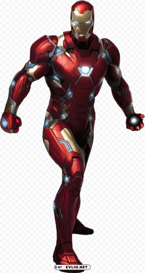 ironman Isolated Character with Clear Background PNG