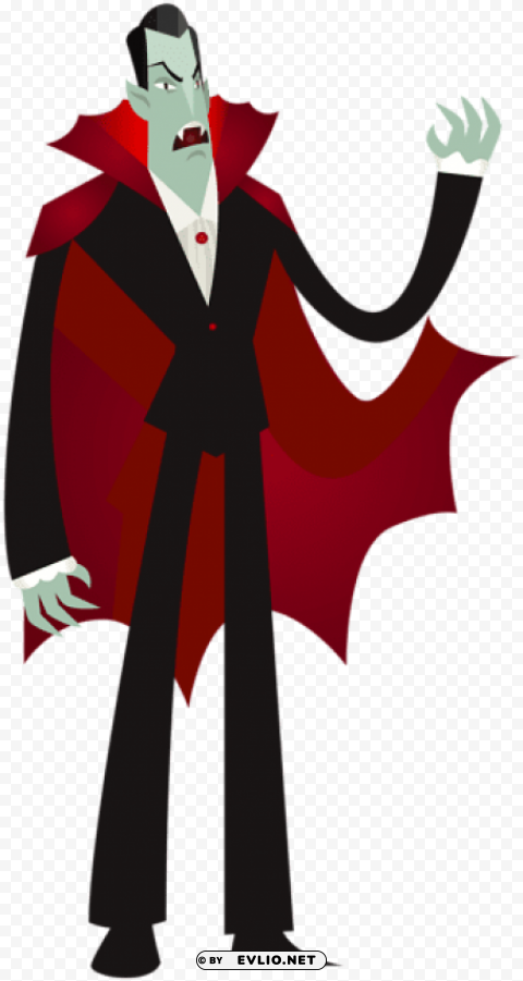 vampire PNG Graphic with Clear Isolation